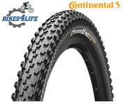 1 Continental Cross King 27.5 x 2.3Wired Performance Cycle Tyre & Presta Tube