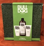 Bulldog Original Grooming Kit (Shower Gel, Moisturiser, Face Scrub) - Gift Set