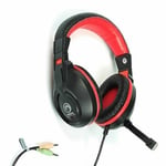 3.5MM Wired Gaming Headphones Headset With Microphone For PC Laptop Skype Zoom