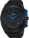 Pulsar Santa Barbara Mens Analog Quartz Watch with Silicone Bracelet PT3465X1