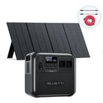 Bluetti - Kit générateur solaire 1800W/1152Wh AC180 avec 1pc PV350 350W panneau solaire, centrale énergie pour camping/voyage/balcon/maison