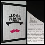 a book on one page The Importance of Being Earnest Full Novel Text Print
