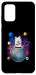 Coque pour Galaxy S20+ Finnish Lapphund On The Moon Galaxy Funny Dog In Space Puppy