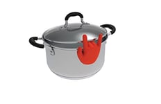 Repose-cuillère En Acier Inoxydable Forme Feuille - Pour Cuillères, Spatules - 17x9.3cm