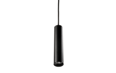 Zip Tube Micro Pendel Sort DimToWarm 340lm 2000-2800K Ra95 Faseavsnitt 7W LED