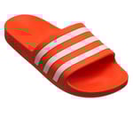 adidas Badtofflor adilette - Röd/Vit, storlek 40½