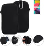 For Samsung Galaxy M53 5G Neoprene pouch pab sleeve case cover holster