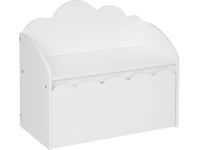 Atmosphera Leksakslåda Med Sittplats 2In1, Barnbänk, 60 X 53,4 X 30 Cm