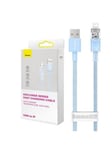 Baseus Fast Charging cable USB-A to Lightning Explorer Series 2m 2.4A (blue)