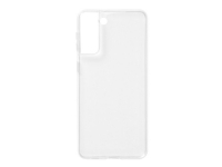 eSTUFF Soft Case - Baksidesskydd för mobiltelefon - UV-belagd termoplastisk polyuretan - klar - för Samsung Galaxy S20 FE, S20 FE 5G