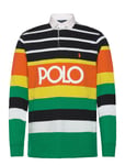 Classic Fit Logo Jersey Rugby Shirt Tops Polos Long-sleeved Green Polo Ralph Lauren