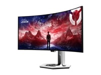 Lenovo Legion Pro 34Wd-10 - Oled-Monitor - Spel - Böjd - 34" (33.94" Visbar) - 3440 X 1440 @ 240 Hz - 1300 Cd/M² - 1500000:1 - Displayhdr 400 True Black - 0.03 Ms - 2Xhdmi, Displayport, Usb-C - Högtalare - Korpsvart