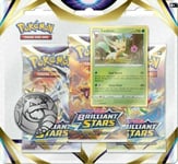Pokémon TCG - Sword & Shield Brilliant Stars 3-pack Blister - Leafeon