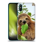 Head Case Designs Three Toed Sloth Famous Animals Hard Back Case and Matching Wallpaper Compatible With Xiaomi Redmi 9A / Redmi 9AT