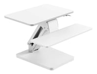 Prokord Sit-stand Desk Converter Deluxe White