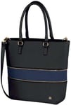 Wenger Handbag Eva Expandable Tote Bag with Removable 13" Laptop Sleeve, Black