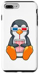 iPhone 7 Plus/8 Plus Penguin Cup Drinking straw Glasses Case