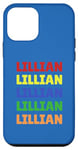 Coque pour iPhone 12 mini Pile de noms colorés Lucy | Pride in your name