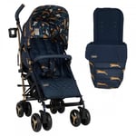 Cosatto Supa 3 Stroller with Footmuff & Raincover in Paloma Faith On the Prowl