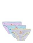 Box Of 3 Briefs Night & Underwear Underwear Panties Multi/patterned Princesses