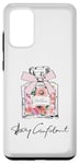 Galaxy S20+ Stay Confident Flowers In Perfume Bottle For Women's & Girls Case