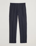 Tiger of Sweden Tannen Linen Drawstring Trousers Midnight Blue