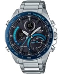 Casio Edifice Mens Silver Watch ECB-900DB-1BER Stainless Steel - One Size