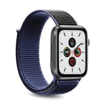 Puro Apple Watch 42/44/45mm/Apple Watch Ultra Armband Sport Band Blå