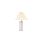 Bordslampa Largin Ljusgrå / Offwhite Papper Venture Home