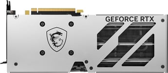 MSI GeForce RTX 4060 Ti GAMING X SLIM WHITE 16G -näytönohjain, valkoinen