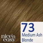 Clairol Nice'n Easy Demi-Permanent Hair Dye No Ammonia, 73 Medium Ash Blonde x 3