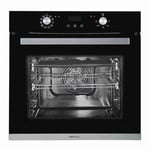 Parmco Built-in Electric Oven 60cm 10 Function 80L Black