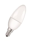 Osram LED-lyspære Candle 5W/827 (40W) frosted dimmable E14