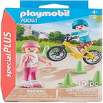 Playmobil 70061 Special Plus Children with Bike and Skates, Fun Imaginative Role-Play, PlaySets Suitable for Children Ages 4+
