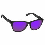Hawkry Polarized Replacement Lenses for-Oakley Frogskins Violet Purple Mirror
