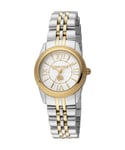 Roberto Cavalli RC5L035M0085 Womens Quartz Silver Stainless Steel 5 ATM 28 mm Watch - Silver & Gold - One Size