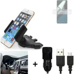 For OnePlus 11 + CHARGER Mount holder for Car radio cd bracket
