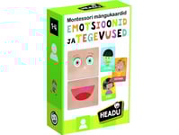 Lego Headu Flashcards Emotions And Actions Montessori (In Estonian Lang.)