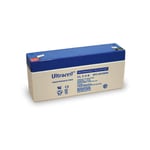 Batterie au plomb 6 v, 3,4 Ah (UL3.4-6), Faston (4,8 mm) Batterie au plomb (UL3.4-6) - Ultracell