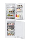 Hoover HOB50N518EVK Integrated Frost Free Fridge Freezer 228L Total Capacity, 50:50 split, White, E Rated