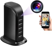 Caméra Espion Wifi Cachée 1080P ¿ Réveil HdMini Dv Ir Vision Nocturne Détection DeMouvement Activée Enregistrement De Caméra De Sécurité Sans Fil Pour Caméras De Nounou À Domicile