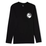 Mortal Kombat Characters Unisex Long Sleeve T-Shirt - Black - S - Black