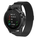 Garmin Fenix 7 Pro Armband Milanese Loop, Svart
