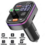 Bluetooth Car Charger Car FM Transmitter Dual USB Car Charger USB Charger