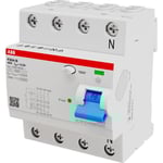 Jordfelsbrytare AC/DC, PFI 4P 40A 300mA, F204 B-40/0,3