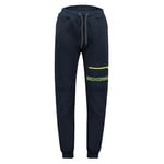 Geographical Norway Moltan Men Moltan Men Pantalon Jogging Style - Vetements Sport Confortable Doux - Survetement Homme Decontracte Coton - Automne Hiver Printemps Été (Marine L)