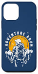 iPhone 12 mini Bruh We Out Adventure Mountains Hiking Handmade Gear Case
