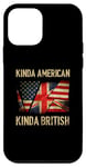 iPhone 12 mini Kinda American Kinda British Dual Citizenship US UK Flag Case