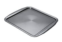 Circulon Momentum Large Oven Tray Non Stick - Durable Baking Tray, Grey Carbon Steel, Dishwasher Safe Bakeware, 37 x 34cm