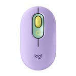 Logitech POP Mouse, draadloze muis met aanpasbare emoji's, SilentTouch-technolog